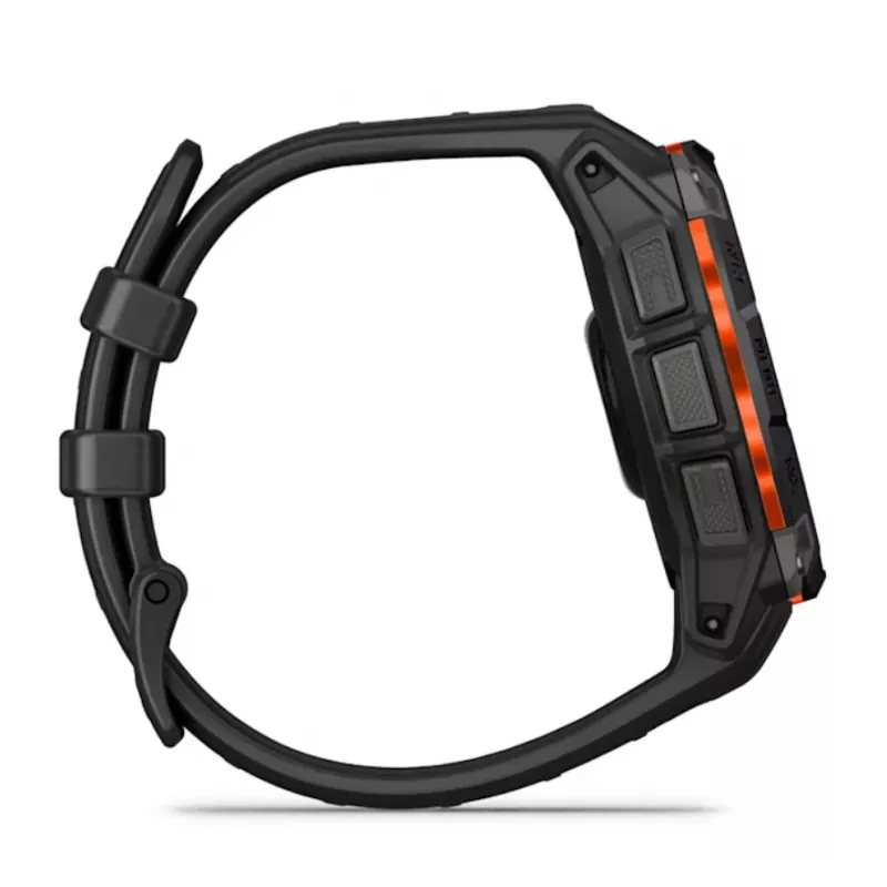 Garmin Instinct® 3 – 45 mm, Saules pulkstenis Melns