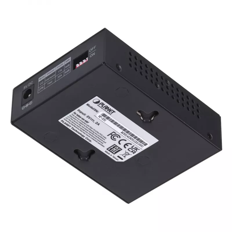 Planet VC-231G tilts/atkārtotājs 1000 Mbit/s tīkla tilts Melns