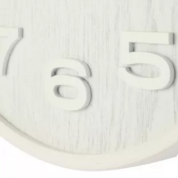 NeXtime 3096WI - Sienas pulkstenis - kvarca pulkstenis - Aplis - Balts - Koks - Koks