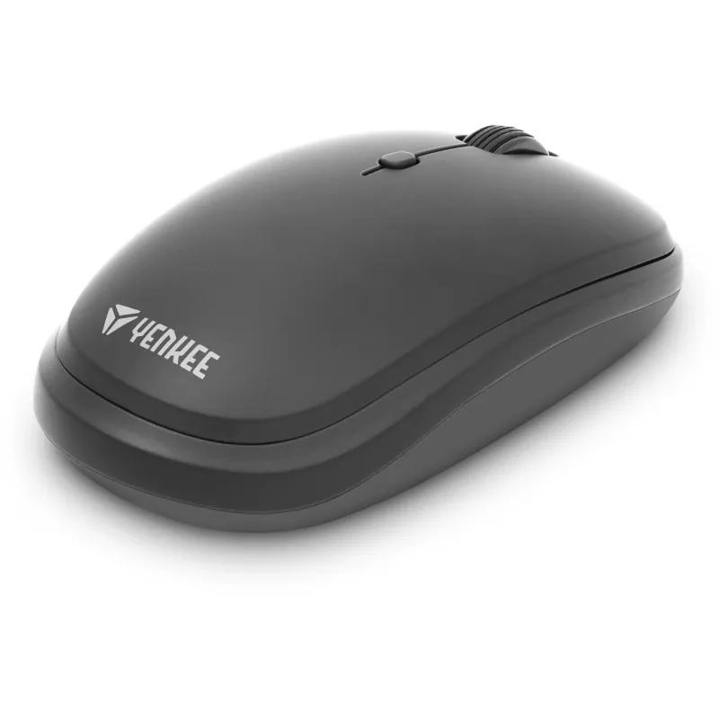 Bezvadu tastatūras un peles komplekts YENKEE YKB 2008CS — 2,4 GHz USB, kompakts izkārtojums