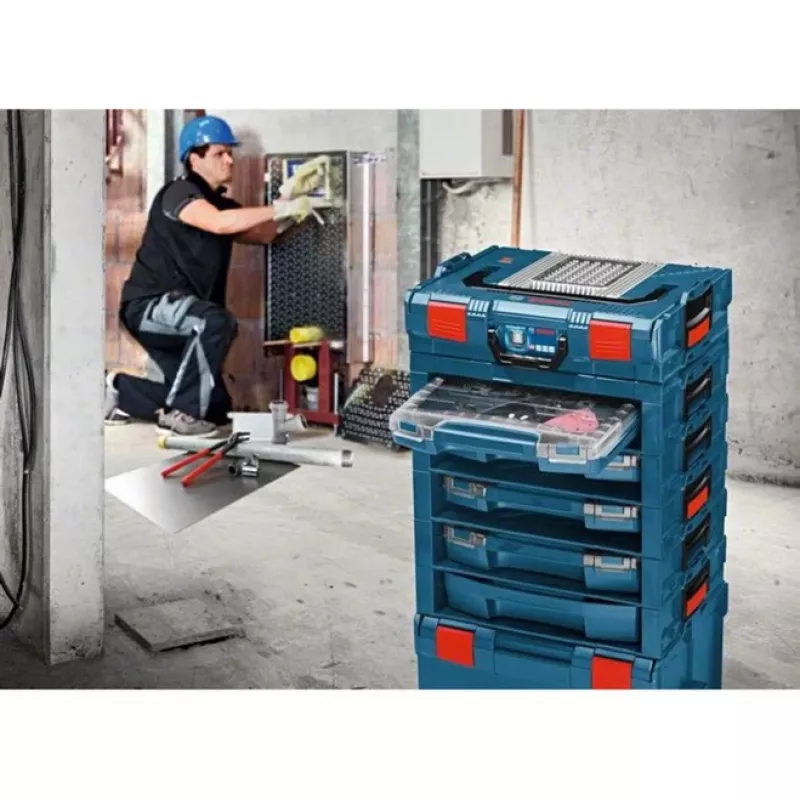 Bosch i-BOXX 72 Professional ABS sintētika Zila, Caurspīdīga