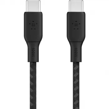 USB kabelis Belkin CAB014bt3MBK 3m USB C melns USB 2.0
