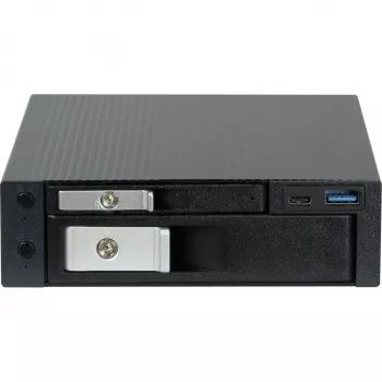 HDD doks INTER-TECH ST-7227U 2,5 collu un 3,5 collu diskiem, USB 3.0 ar Type-C un Type-A
