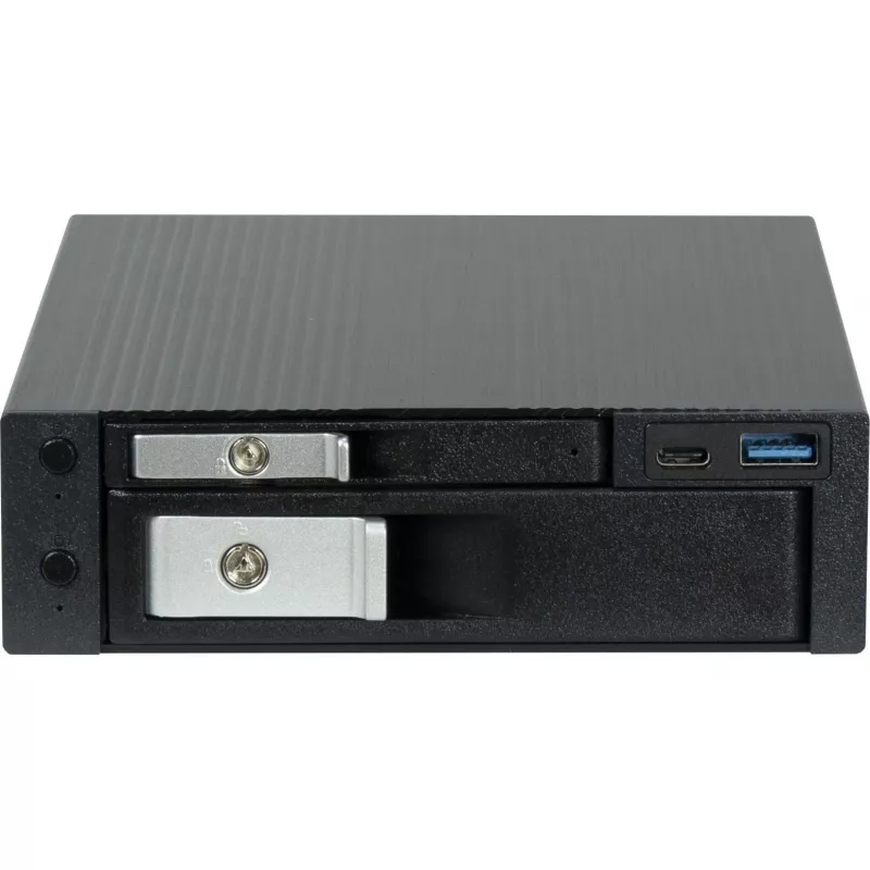 HDD doks INTER-TECH ST-7227U 2,5 collu un 3,5 collu diskiem, USB 3.0 ar Type-C un Type-A