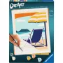 Krāsošanas komplekts Ravensburger CreArt – Relax at the Beach (23897) mākslas komplekts