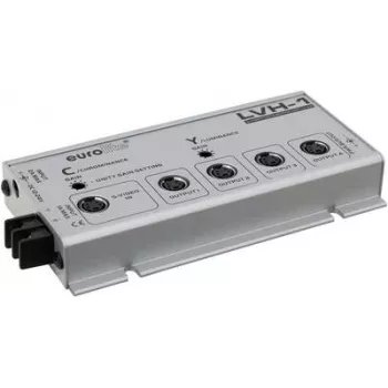 S-Video sadales pastiprinātājs EUROLITE LVH-1 (1 ieeja, 4 izejas)