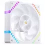 120mm korpusa ventilators Jonsbo HF2-120 balta — reversais lāpstiņu profils, PWM, ARGB