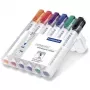 Marķieru komplekts Staedtler Lumocolor baltaboard 351 6 gab. lodes uzgalis