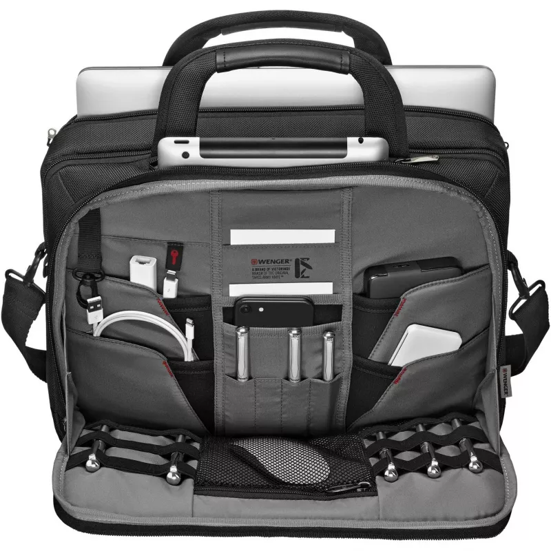 Portfelis Wenger SwissGear BC Pro 40,6 cm 16 collas melns