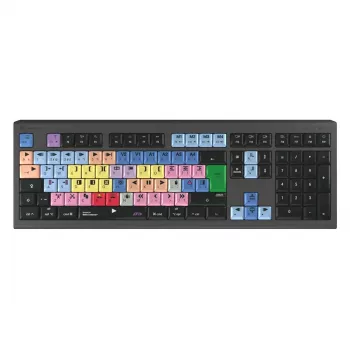 Logickeyboard LKB-MCOM4-A2M-UK tastatūra USB QWERTY angļu melna (LKB-MCOM4-A2M-UK)