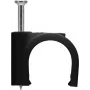 Goobay Cable Clip 16 mm, melns (64686)