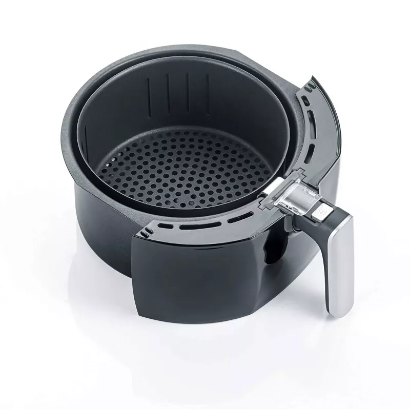 Severin 2430 Viena 3.2 L Brīvstāvošs 1500 W Karstā gaisa fritieris Melns, Nerūsējošais tērauds