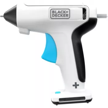 Melns+Decker BCGL115-XJ karstās līmes pistole 3,6 V uzlādējams akumulators USB-C uzlādes kabelis 1 (BCGL115-XJ)