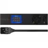 Strāvas sadales bloks PowerWalker 10133010 PDU 1U melns, Type F ligzdas, C20 savienotājs, 16 A, 3500 W, 2 m kabelis