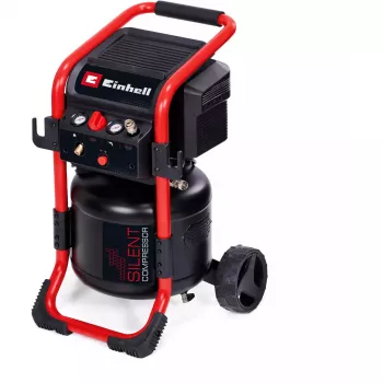Gaisa kompresors EINHELL TE‑AC 240/24 Silent — 24 l tvertne, maks. spiediens 10 bāri