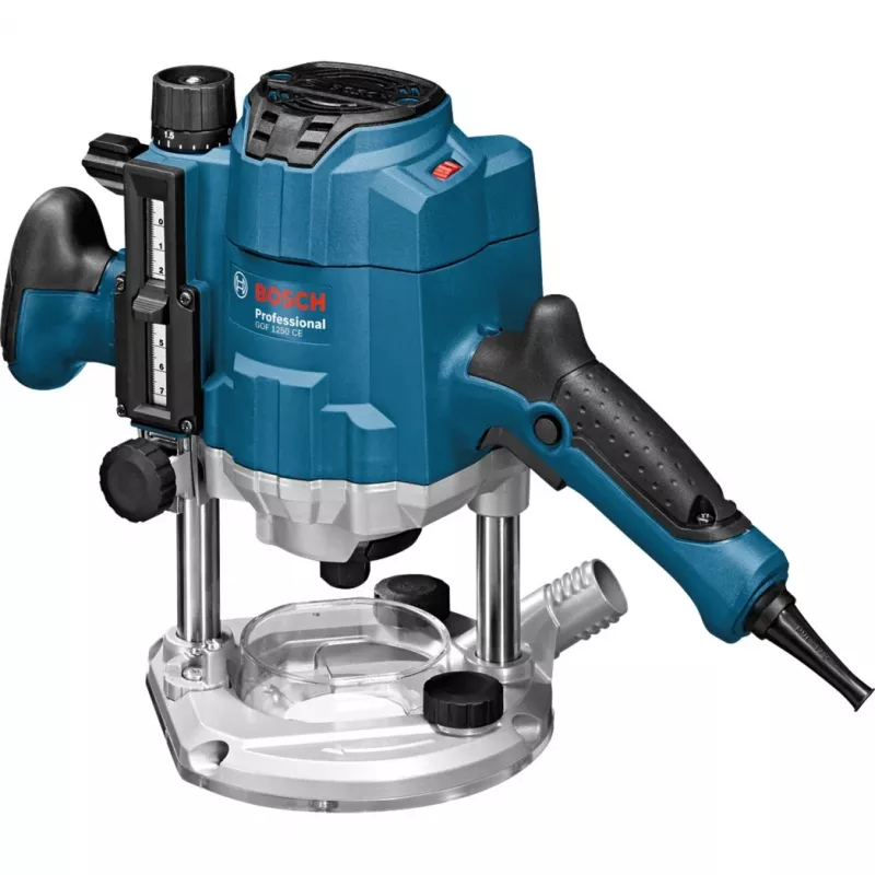Bosch GOF 1250 CE Melns, Zils 24000 RPM 1250 W