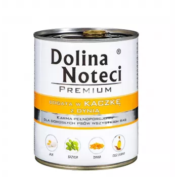 Dolina Noteci Premium ar pīli un ķirbi mitrā suņu barība 800 g