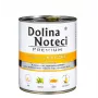 Mitrā suņu barība dolina noteci Premium Rich in duck with pumpkin 800 g — pilnvērtīga barība pieaugušiem suņiem, bez graudiem, 78% mitrums