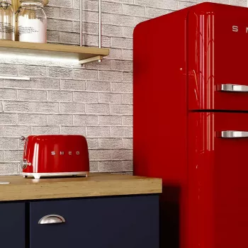Smeg 50's Style Toaster TSF01RDEU Red
