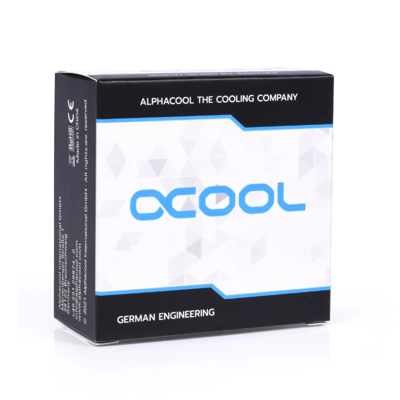 Šļūtenes savienotājs Alphacool 17593 Brass Chrome 21mm