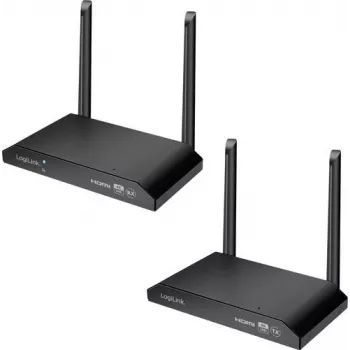 LogiLink HDW0103 - Bezvadu KVM komplekts, HDMI, USB, 150 m (HDW0103)
