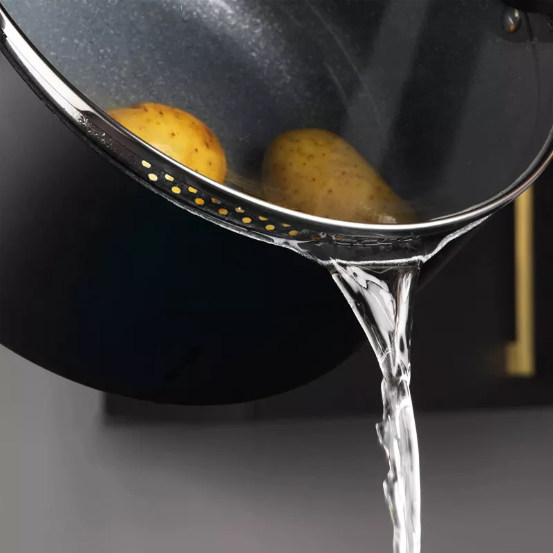Galda piederumu komplekts Russell Hobbs RH01840EU7 — 4-daļīgs kraujams metālisks marmors