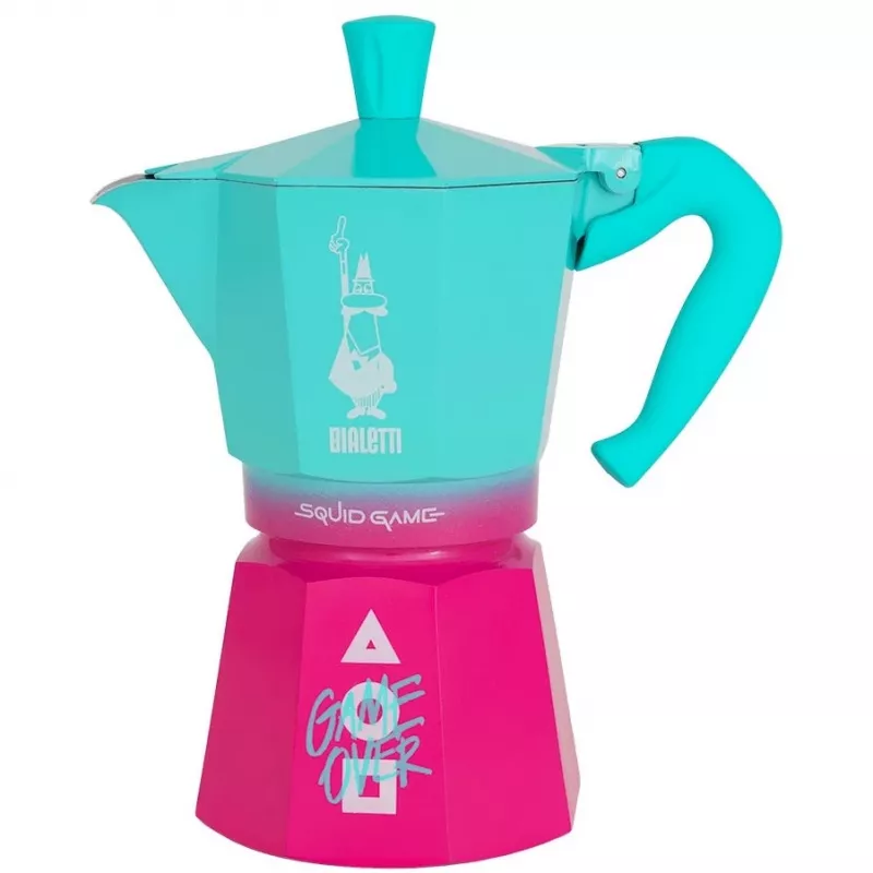 Moka katls Bialetti 0005393 Alumīnijs Zils Rozā