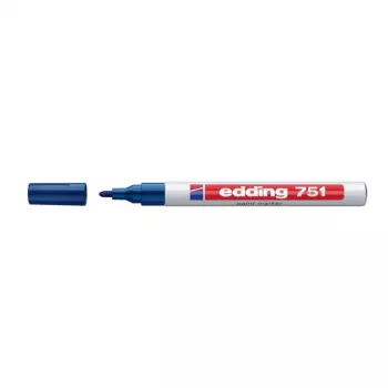 Marķieris Edding 751 zils
