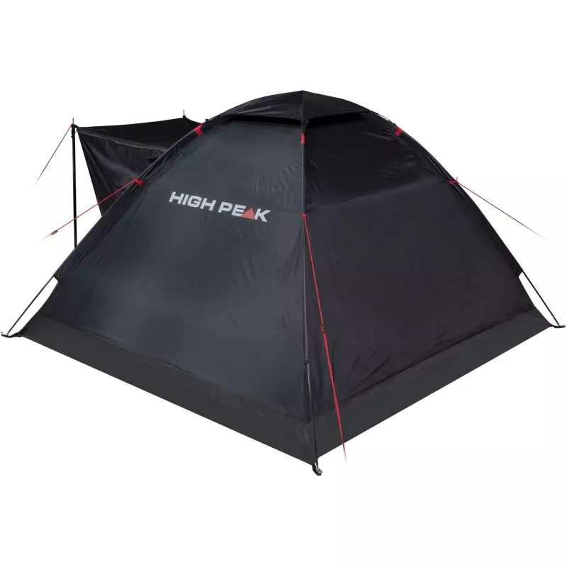 Piramīdas telts High Peak Beaver 3 3 personām ciets rāmis ūdensizturīgs 150 cm