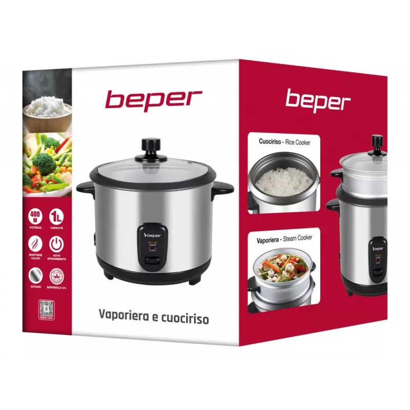 Beper P101VAP001 vertikālais apģērbu tvaikonis 2200W ar tvaika funkciju