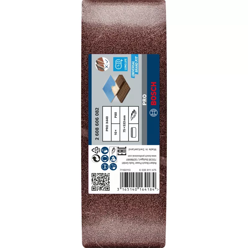 Slīpēšanas diski Bosch X440 Best for Wood and Paint
