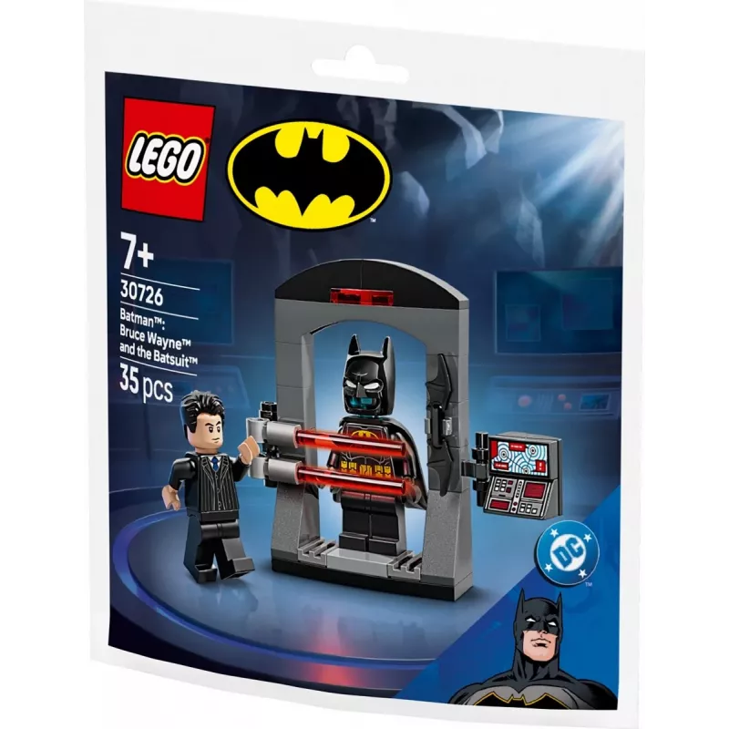 Bricks Super Heroes 30726 Batman: Brūss Veins un Betmens tērps