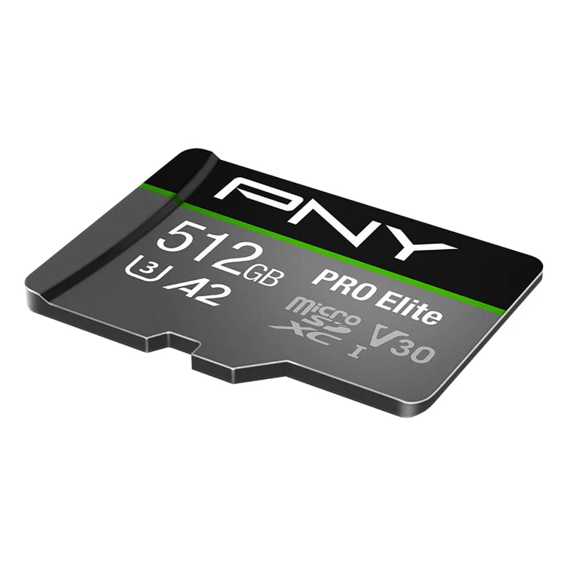 Zibatmiņa PNY 512GB microSDXC Class 10 P-SDUX512U3100PRO-GE