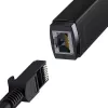 Tīkla adapteris Baseus Lite Series USB-C uz RJ45 (melns)