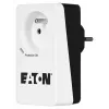 Pārsprieguma aizsardzības kārba Eaton Protection Box 1 FR — 1 Type E kontaktligzda, 220–250 V, 16 A, 4000 W, melna, kompakta