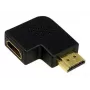HDMI apgriezta dzimuma adapteris LOGILINK AH0008 — HDMI uz HDMI, melns, zeltīti kontakti