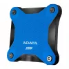 Ārējais SSD ADATA SD620 512 GB, USB 3.2 Gen 2 Micro-USB B, zils, silikona korpuss, triecienizturīgs