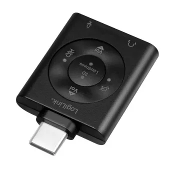 USB3.2 audio adapteris USB-C/vīr. uz 2x 3,5 mm/ligzdu 7.1