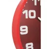 NeXtime pulkstenis 3053ro Dash Red, Ø35 cm, sienas, sarkans/sudrabs