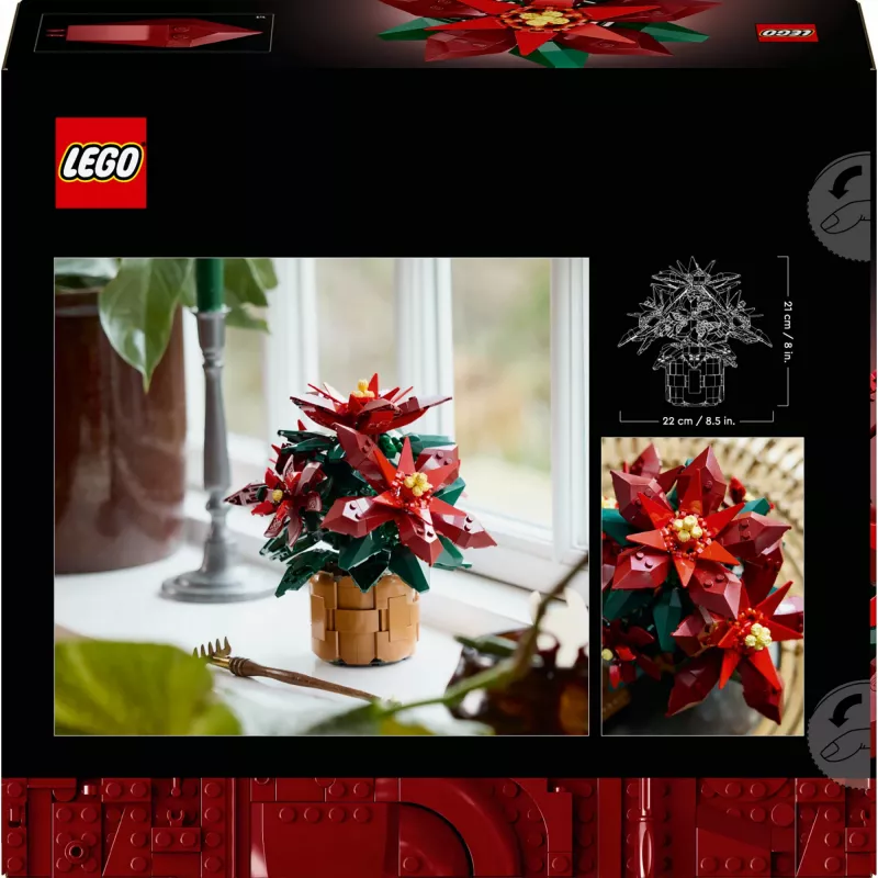 LEGO ICONS 10370 Poinsettia