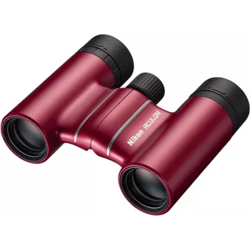 Binoklis Nikon Aculon T02 8x21 sarkans