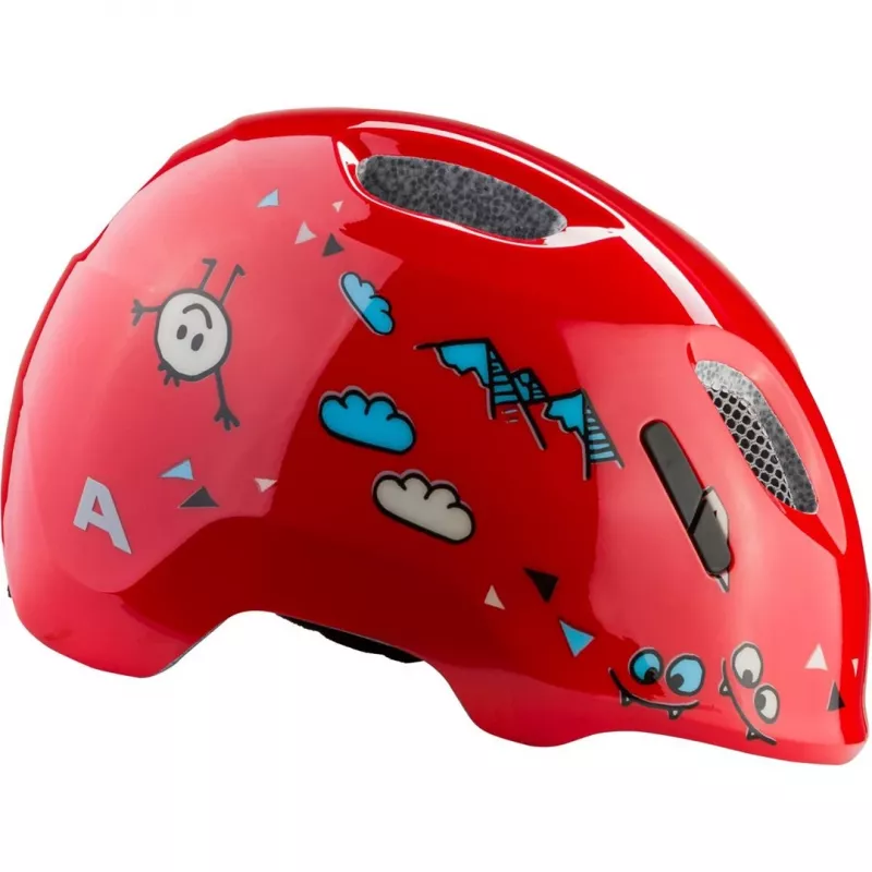 Velosipēda ķivere ALPINA XIMO 2 RED SMILE GLOSS 49-54