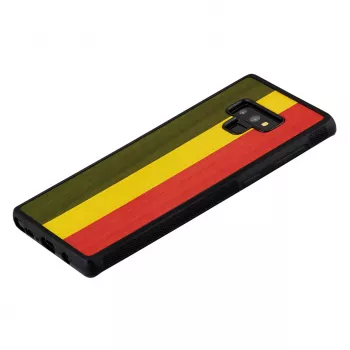 Viedtālruņa maciņš man and wood Samsung Galaxy Note 9 — Reggae Melns aizsargvāciņš