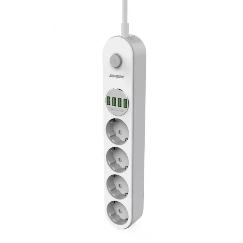 Pārnēsājamais ārējais akumulators Energizer EPB2500W00EU 2500 mAh, kompakts dizains, USB izeja