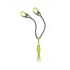 Krišanas aiztures saite Edelrid kabelis COMFORT TRI — melna/zaļa, 532 g, minimālais lietotāja svars 40 kg
