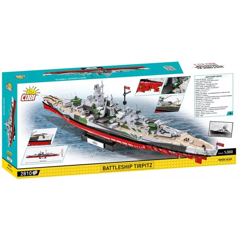 Kuģa modelis COBI COBI-4839 Montāžas komplekts 1:300 Garums 870 mm Augstums 215 mm