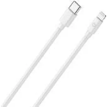 RealPower mobilā tālruņa kabelis 2m USB C Lightning balts 385242
