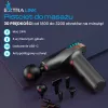 Masāžas pistole Extralink MSG-02-LITE 3200 RPM 6 uzgaļi