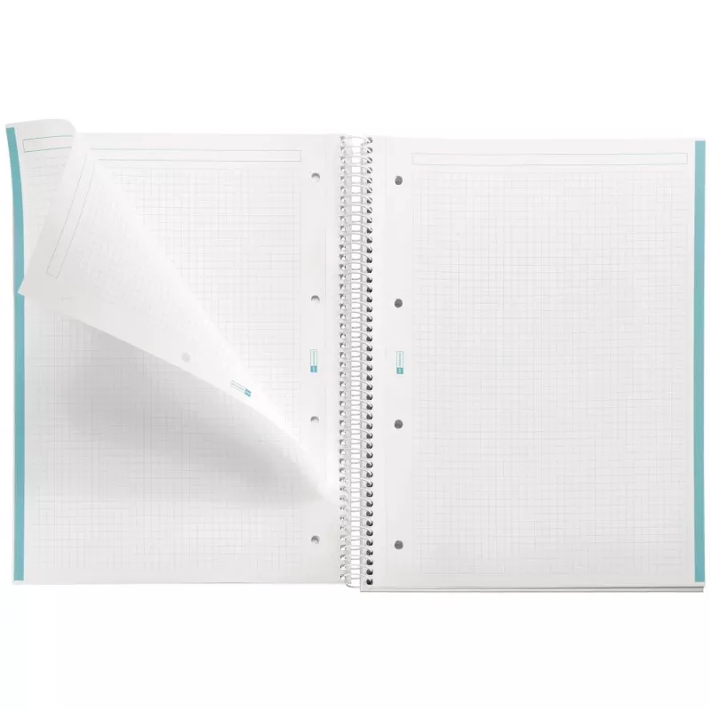 MIQUELRIUS College Notebook Emotions 1 kvadrātiņos DIN A4 ar iekšējo malu (A460434)