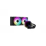 Universāls šķidruma dzesētājs DeepCool LS520 SE — 3x 120 mm ventilatori, 280x120x27 mm alumīnija radiators, 41 cm caurules, vara pamatne, RGB